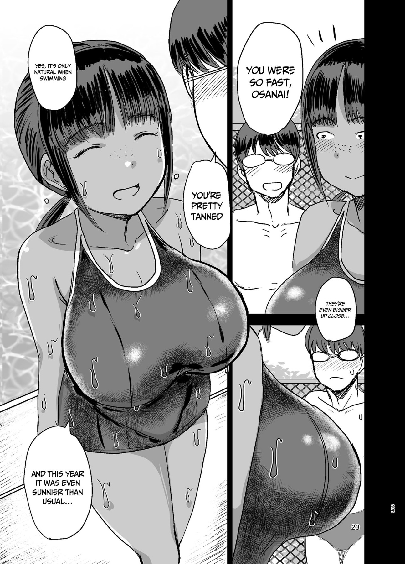hentai manga I Made My Big Breasted Classmate With The Plain-Looking Face Into My Fuckbuddy...